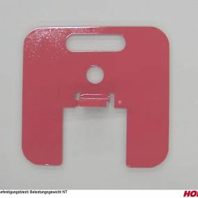 Befestigungsblech Belastungsgewicht Nt Horsch 23103302