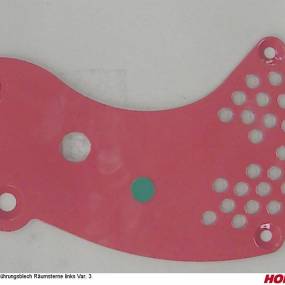 Führungsblech Räumsterne links Var. 3 Horsch 24142803