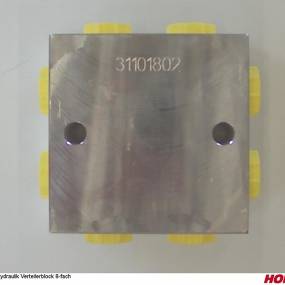 Hydraulik Verteilerblock 2X 4-Fach Horsch 31101802