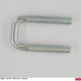 U-Bügel 40X100 - M16X 80 Vz. Dünnsch. Horsch 31502414