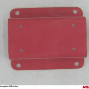 Klemmplatte Scheibeneinheit 80X80 B=240 Horsch 34760802