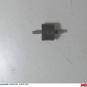 Gummipuffer D=40 H=30 2X M 8- 22.5 Horsch 00200082