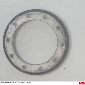 Bremstrommel 400 X 80 D-10 Loch Adr Horsch 00311150