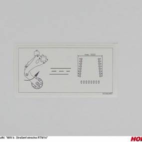 Aufkl. "Mw B. Straßenf.einschw.rtm14 Horsch 00380987