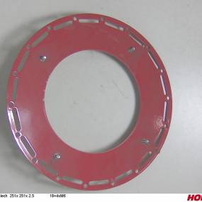 Blech 251X 251X 2.5 V2A 18+4Xm6 Horsch 01555301