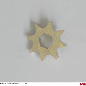 Kettenrad Z8 mit Sechskant Vz. Horsch 23641511