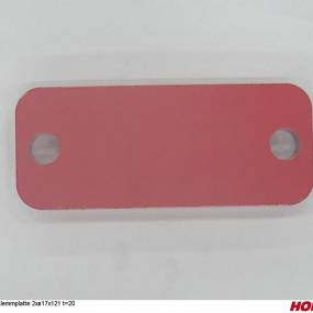 Klemmplatte 2Xø17X121 T=20 Horsch 23932702
