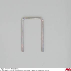 U-Bügel 101X184 - M12X 25 Vz. Horsch 29220702