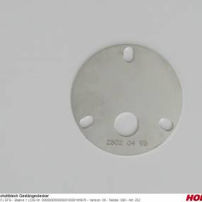 Schottblech Gestängestecker Horsch 30020722