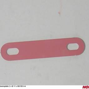 Klemmplatte 2 X Ø 11 X 80/100 T=4 Horsch 34444703