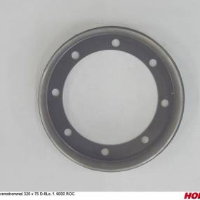 Bremstrommel 320 X 75 D-8Lo. F. 9000 Roc Horsch 00311010