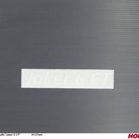 Aufkl."Joker 6 Ct" H=27Mm Horsch 00380380