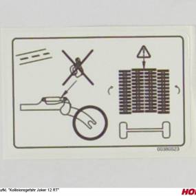 Aufkl. "Kollisionsgefahr Joker 12 Rt Horsch 00380523