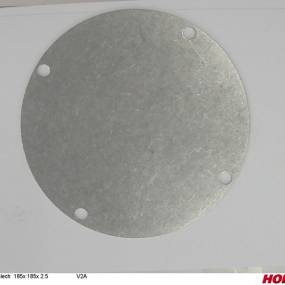 Blech 185X 185X 2.5 V2A Horsch 01558203