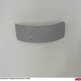 Bremsbacke1 Kompl. links 315X80 Jurid Horsch 23288003