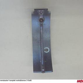 Bremsbacke1 Kompl. rechts 315X80 Jurid Horsch 23288103
