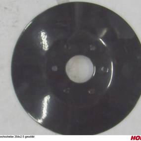 Sechscheibe 204X2.5 Gewölbt Horsch 24118301