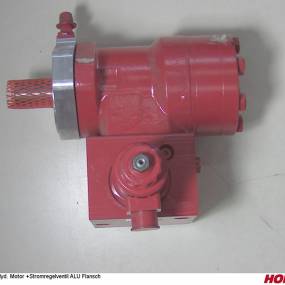 Hyd. Motor +Stromregelventil Alu Flansch Horsch 24126500
