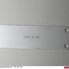 Spange Unterzug, Bl.3, 165 X 50, V2A Horsch 30020283