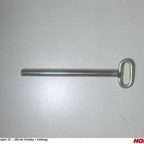 Bolzen 20 - 260 mit Scheibe + Kettengl. Horsch 34254800