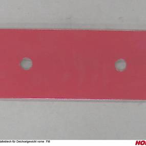 Halteblech für Deichselgewicht Vorne Fm Horsch 34436903