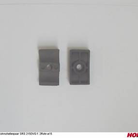 Rohrschellenpaar 2Loch Glatt Ø15 Horsch 00100371