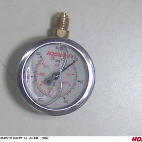 Manometer Ø63 Radial 250Bar Horsch 00110135