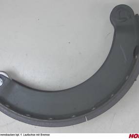 Bremsbacken Kpl. F. Laufachse mit Bremse Horsch 00310736