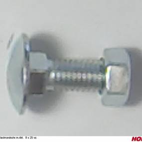 Flachrundschr.m.4Kt. 8 X 25 8.8 Vz. Horsch 00370555