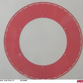 Blech 524X 524X 2.5 40+6Xm6 Horsch 01551501