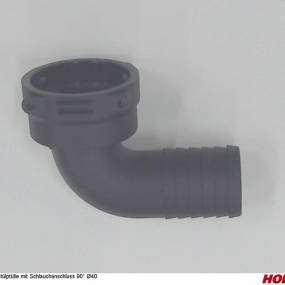 Schlauchnippel 90° Ø40; T6 Arag Horsch 04005757