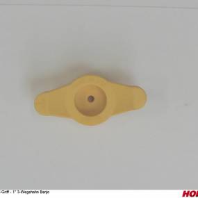 T-Griff - 1" 3-Wegehahn Banjo Horsch 04005900