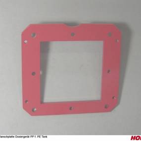 Flanschplatte Dosiergerät Pp F. Pe Tank Horsch 23922416