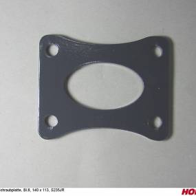 Schraubplatte, Bl.8, 140 X 113, S235Jr Horsch 30020326
