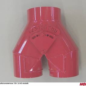 Luftstromteilerhose 150- 2X140 Einstellb Horsch 33358400