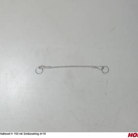 Halteseil L= 150 mit Schlüsselring D=18 Horsch 95100456