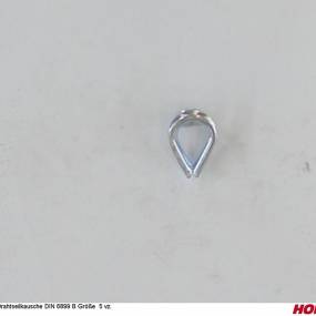 Drahtseilkausche Din 6899 B Größe 5 Vz. Horsch 00160086