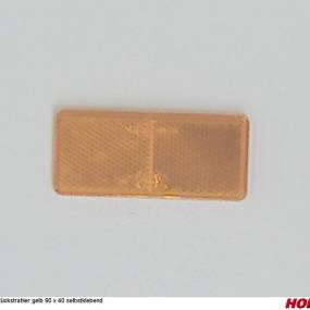 Rückstrahler Gelb 90 X 40 Selbstklebend Horsch 00340466