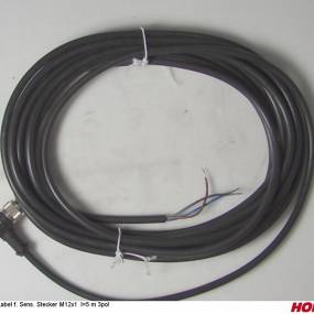 Kabel F. Sens. Stecker M12X1 L=5 M 3Pol Horsch 00340959