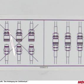 Aufkl. "Bei Anhängung Der Gebläsehydr. Horsch 00380212