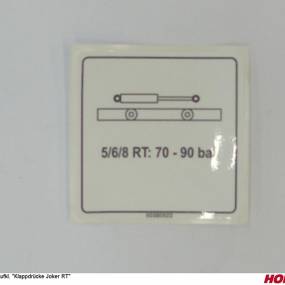 Aufkl. "Klappdrücke Joker Rt Horsch 00380522