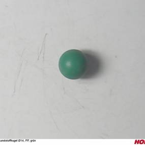 Kunststoffkugel Ø14, Pp, Grün Horsch 04002922