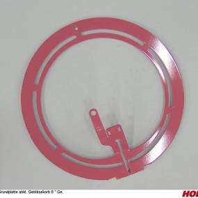 Grundplatte Abkl. Gebläsekorb 8" Hd Horsch 23303100