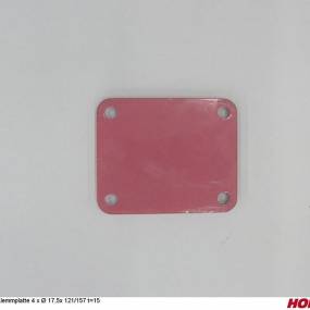 Klemmplatte 4 X Ø 17,5X 121/157 T=15 Horsch 28284206