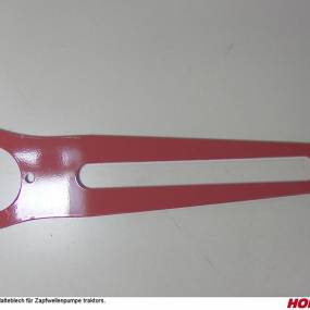 Halteblech für Zapfwellenpumpe Traktors. Horsch 31054902