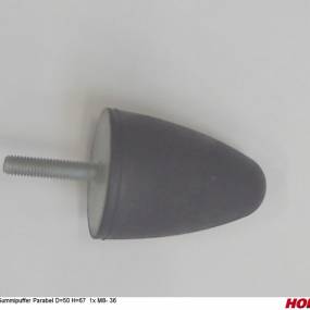 Gummipuffer Parabel D=50 H=67 1X M8- 36 Horsch 00200260