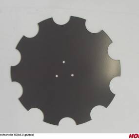 Sechscheibe 600X5,0 Gerade/Gezackt 3L Horsch 00311108