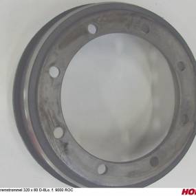Bremstrommel 320 X 80 D-8Lo. F. 9000 Roc Horsch 00311252