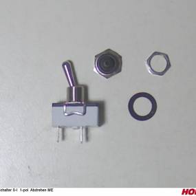 Schalter 0-I 1-Pol Abdrehen Me Horsch 00345103