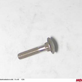 Flachrundschr.m.4Kt. 8 X 40 A2-70 Horsch 00370539